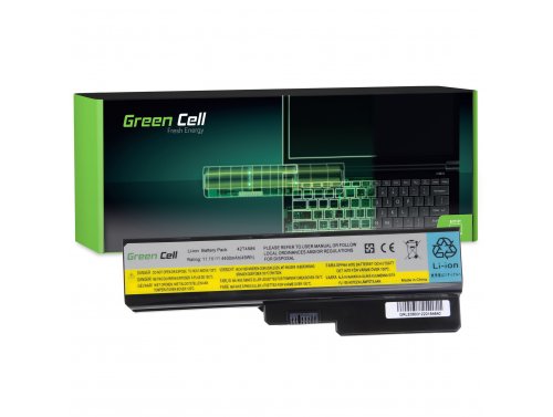 Green Cell Batteri L08L6C02 L08L6Y02 L08N6Y02 L08S6Y02 för Lenovo G430 G450 G530 G550 G555 B460 B550 N500 V460 Z360