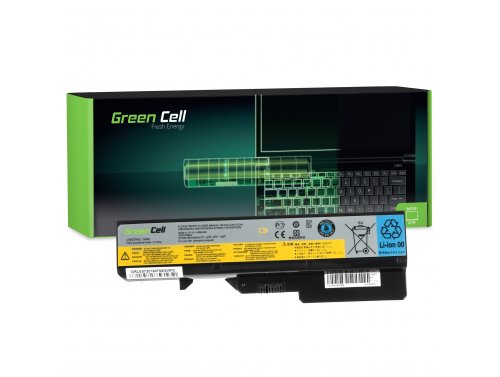 Green Cell Batteri L09L6Y02 L09S6Y02 för Lenovo G560 G565 G570 G575 G770 G780 B570 B575 IdeaPad Z560 Z565 Z570 Z575 Z585