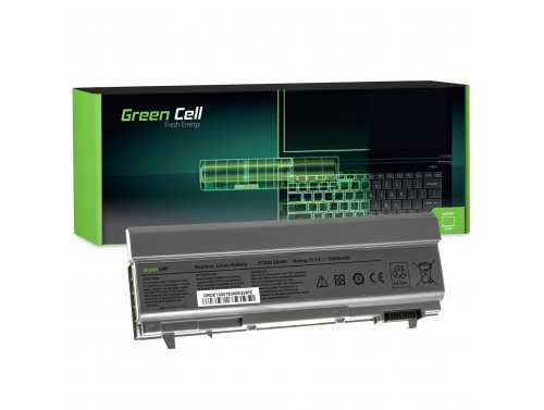 Green Cell Batteri PT434 W1193 4M529 för Dell Latitude E6400 E6410 E6500 E6510 Precision M2400 M4400 M4500