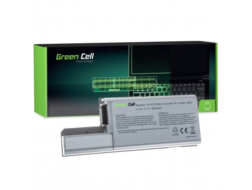 Green Cell Laptop -batteri CF623 DF192 för Dell Latitude D531 D531N D820 D830 PP04X Precision M65 M4300