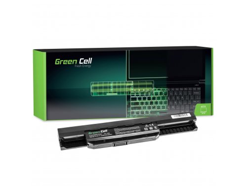Green Cell Batteri A41-K53 för Asus K54 K54C X54 X54C X54F X54H X54HB X54HR X54HY X54L X54X X54XB