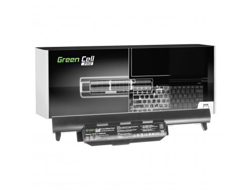 Green Cell PRO Batteri A32-K55 för Asus R500 R500V R500VD R500VJ R700 R700V K55A K55V K55VD K55VJ K55VM X55A X55U X75V X75VB