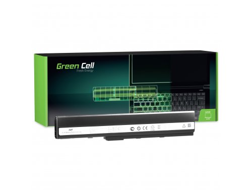 Green Cell Batteri A32-K52 för Asus K52 K52D K52F K52J K52JB K52JC K52JE K52N X52 X52F X52N X52J A52 A52F