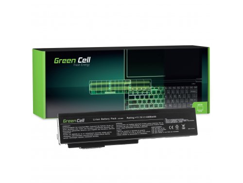Green Cell Batteri A32-M50 A32-N61 för Asus N53 N53J N53JN N53N N53S N53SV N61 N61J N61JV N61VG N61VN M50V G51J G60JX X57V