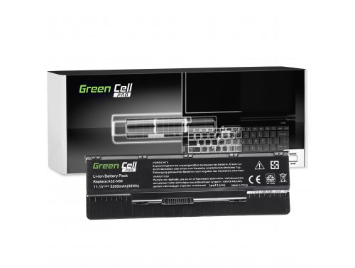 Green Cell PRO Batteri A32-N56 för Asus N56 N56JR N56V N56VB N56VJ N56VM N56VZ N76 N76V N76VB N76VJ N76VZ N46 N46JV G56JR