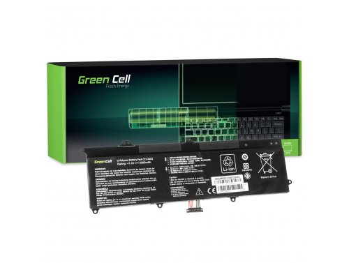 Green Cell Batteri C21-X202 för Asus X201 X201E VivoBook X202 X202E F201 F201E F202 F202E Q200 Q200E S200 S200E