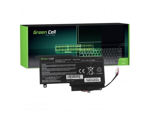 Green Cell Batteri PA5107U-1BRS för Toshiba Satellite L50-A L50-A-19N L50-A-1EK L50-A-1F8 L50D-A P50-A P50-A-13C L50t-A S50-A