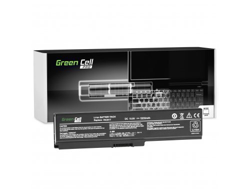 Green Cell PRO Batteri PA3817U-1BRS för Toshiba Satellite C650 C650D C655 C660 C660D C665 C670 C670D L750 L750D L755 L770