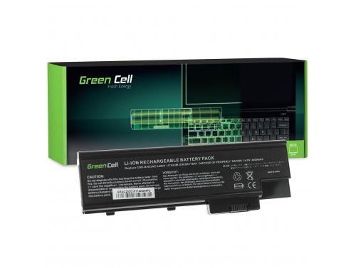 Green Cell Laptop -batteri för Acer Aspire 3660 5600 5620 5670 7000 7100 7110 9300 9304 9305 9400 9402 9410 9410Z 9420 14.8V