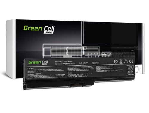 Green Cell PRO Laptop Akku PA3634U-1BRS för Toshiba Satellite A660 C650 C660 C660D L650 L650D L655 L655D L670 L670D L675 M500