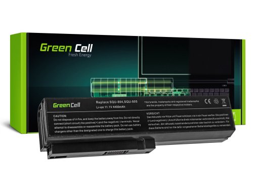 Green Cell Laptop-batteri SQU-805 SQU-807 för LG XNote R410 R460 R470 R480 R500 R510 R560 R570 R580 R590