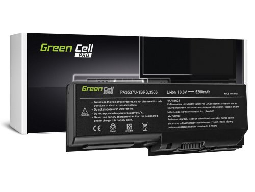 Green Cell PRO Laptopbatteri PABAS100 PA3536U-1BRS för Toshiba Satellite L350 L350D L355 L355D P200 P205 P300 P305 X200