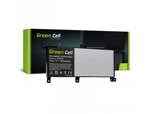 Green Cell Batteri C21N1509 för Asus X556U X556UA X556UB X556UF X556UJ X556UQ X556UR X556UV