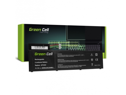 Green Cell Laptop Akku AP12A3i AP12A4i för Acer Aspire M3 M3 MA50 M3-481 M3-481G M3-481T M3-581 M3-581G M3-581T M3-581TG