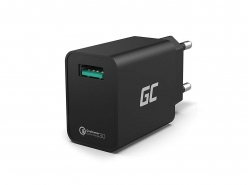 Green Cell Nätladdare 18W med Quick Charge 3.0 - USB-A