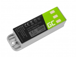 Batteri Green Cell 010-10863-00 011-01451-00 för GPS Zumo 400 450 500 550 400 GP 500 GP 500 Deluxe, Li-Ion-celler 2200mAh 3,7V