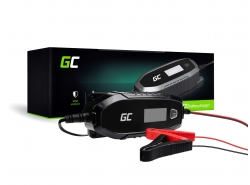 Green Cell automatisk laddare för 6V / 12V (4A) batterier med intelligent diagnos