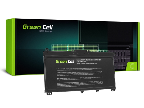 Green Cell Batteri TF03XL HSTNN-LB7X 920046-421 920070-855 för HP 14-BP Pavilion 14-BF 14-BK 15-CC 15-CD 15-CK 17-AR