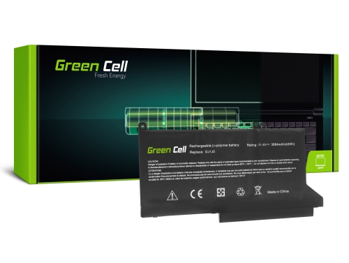 Green Cell Batteri DJ1J0 för Dell Latitude 7280 7290 7380 7390 7480 7490