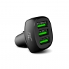 Green Cell Billaddare 54W GC PowerRide med Ultra Charge snabbladdning - 3x USB-A