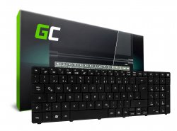 Green Cell ® Tastatur für Laptop Packard Bell Easynote LM87 MS2290 NV50 TE11-BZ TE11-HC TK36 TK37 QWERTZ DE