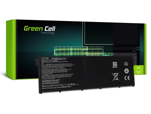 Green Cell Batteri AC14B13J AC14B18J för Acer Aspire 3 A315-23 A315-55G ES1-111M ES1-331 ES1-531 ES1-533 ES1-571