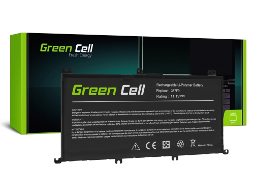 Green Cell Batteri 357F9 71JF4 0GFJ6 för Dell Inspiron 15 5576 5577 7557 7559 7566 7567