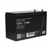 Green Cell ® AGM 12V 7Ah batteri VRLA blybatteri Unbemann UPS UPS system UPS system backup batteri