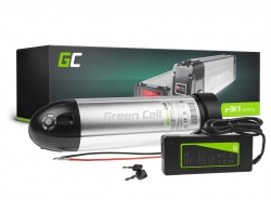 Green Cell Batteri för Elcykel 36V 12Ah 432Wh Down Tube Ebike 2 Pin till Ancheer, Myatu med Laddare
