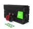 Green Cell ® inverter spänningsomvandlare 24V till 230V 1500W / 3000W ren sinusvåg
