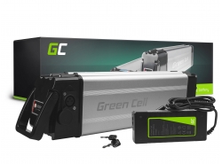 Green Cell Batteri för Elcykel 24V 12Ah 288Wh Silverfish Ebike 4 Pin med Laddare