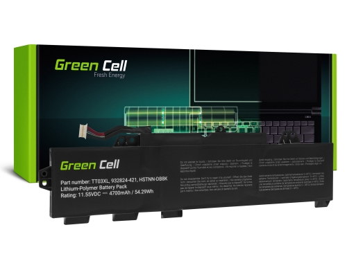 Green Cell Laptop -batteri TT03XL för HP EliteBook 755 G5 850 G5, HP ZBook 15u G5
