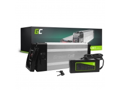 Green Cell Batteri för Elcykel 48V 11Ah 528Wh Silverfish Ebike 4 Pin med Laddare