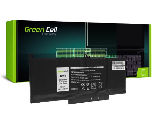 Green Cell Batteri F3YGT DM3WC för Dell Latitude 7280 7290 7380 7390 7480 7490