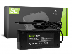 Green Cell ® laddare 29.4V 4A för e-cykel 24V Li-Ion batteri med rund kontakt 5.5 * 2.1mm
