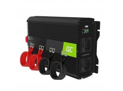 Green Cell Pro inverter spänningsomvandlare 12V till 230V 2000W / 4000W