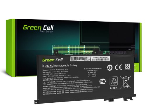 Green Cell Batteri TE04XL 905175-271 905175-2C1 905277-855 HSTNN-DB7T TPN-Q173 för HP Omen 15-AX, HP Pavilion 15-BC