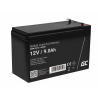 Green Cell ® AGM 12V 9Ah batteri VRLA blybatteri Unbemann UPS UPS system UPS system backup batteri