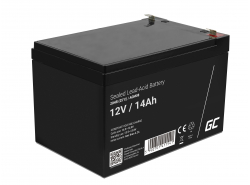 Green Cell ® AGM 12V 14Ah batteri VRLA blybatterileksaker elektriska leksaker larmar barnfordon