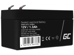 Green Cell ® AGM 12V 1.3Ah batteri VRLA blybatterileksaker elektriska leksaker larmar barnfordon
