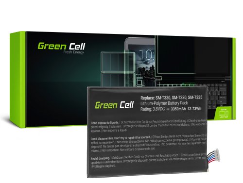 Batteri Green Cell EB-BT330FBU för Samsung Galaxy Tab 4 8.0 T330 T331 T337 SM-T330 SM-T331 SM-T337