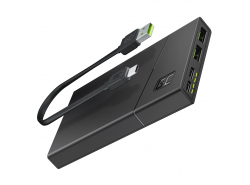 Powerbank Green Cell GC PowerPlay10S 10000mAh mit Schnellladung 2x USB Ultra Charge und 2x USB-C Power Delivery 18W