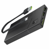 Powerbank Green Cell GC PowerPlay10S 10000mAh med snabbladdning 2x USB Ultra Charge och 2x USB-C Power Delivery 18W