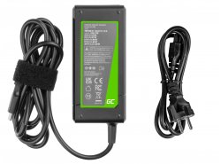 Strömförsörjning / laddare Green Cell USB-C 65W för bärbara datorer, surfplattor, telefoner