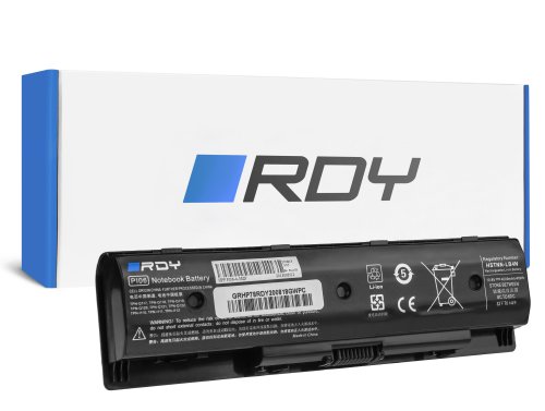 Batteri RDY PI06 P106 PI06XL 710416-001 för HP Pavilion 15-E 17-E 17-E030SW 17-E045SW 17-E135SW Envy 15-J 17-J 17-J010EW