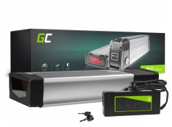 Green Cell Batteri för Elcykel 36V 20Ah 720Wh Rear Rack Ebike Anderson med Laddare
