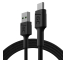 Kabel USB-C Typ C 1,2m Green Cell PowerStream med snabbladdning, Ultra Charge, Quick Charge 3.0