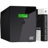 Green Cell Avbrottsfri Strömförsörjning UPS 1500VA 900W med LCD-display + Ny Tillämpning