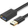 Förlängningskabeln UGREEN, USB-A 3.0 (hona) - USB-A 3.0 (hane), 3m, Datakabel Kompatibel med Kortläsare, Tangentbord, Skrivare