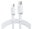 Kabel Vit USB-C Typ C 1,2m Green Cell PowerStream med snabbladdning Power Delivery 60W, Ultra Charge, Quick Charge 3.0